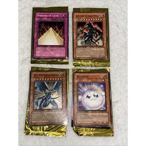 Yugioh 2004 Movie Pack (MOV) Complete Set Blue-Eyes Shining Sorcerer Pyramid